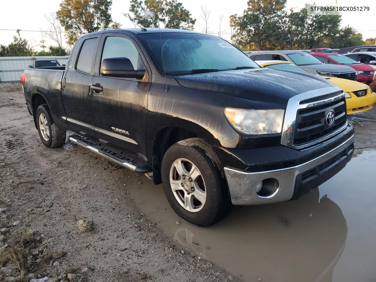 5TFRM5F18CX051279 2012 Toyota Tundra Double Cab Sr5