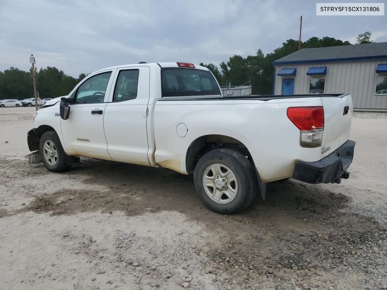 2012 Toyota Tundra Double Cab Sr5 VIN: 5TFRY5F15CX131806 Lot: 74317324