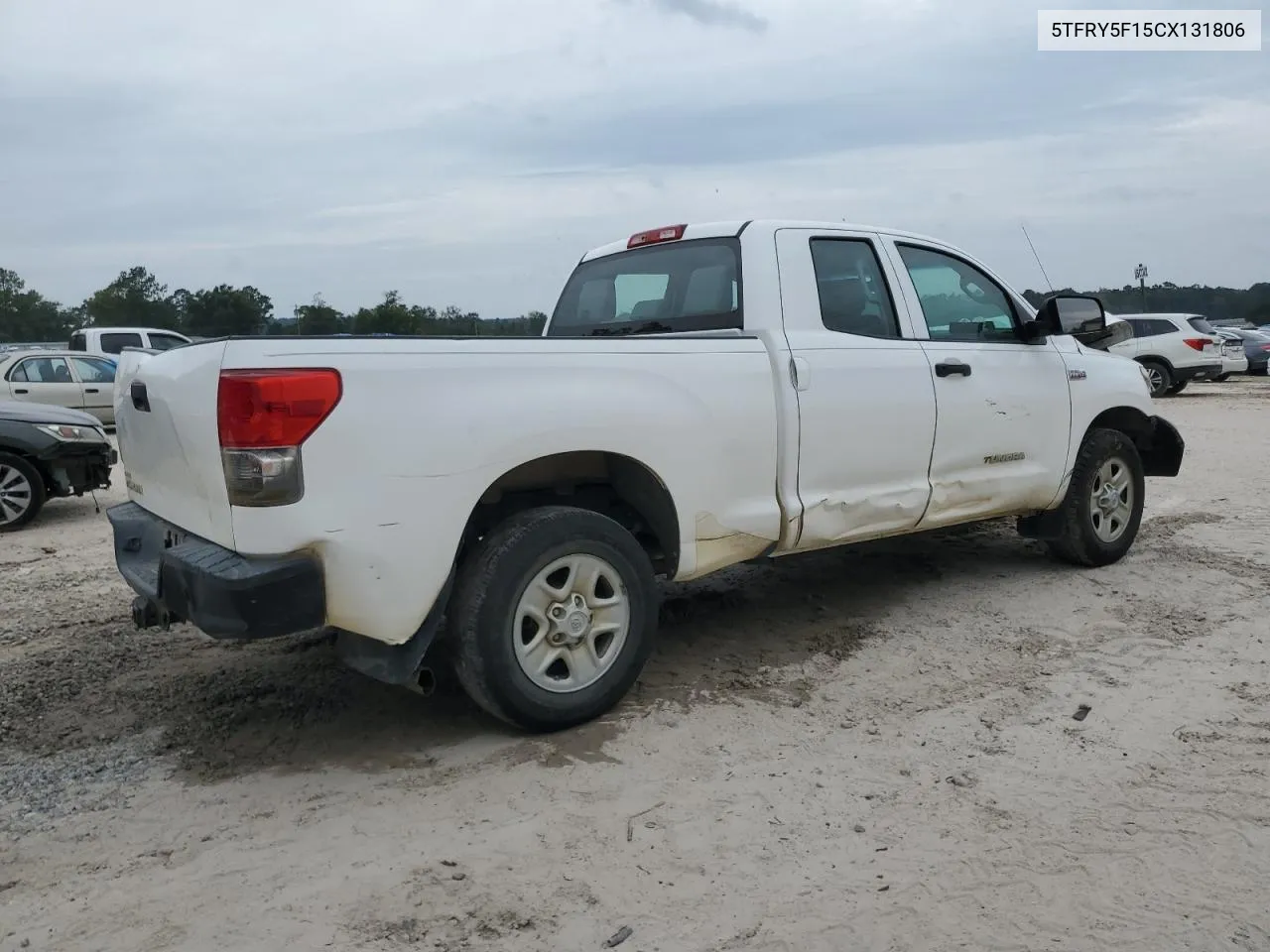 2012 Toyota Tundra Double Cab Sr5 VIN: 5TFRY5F15CX131806 Lot: 74317324