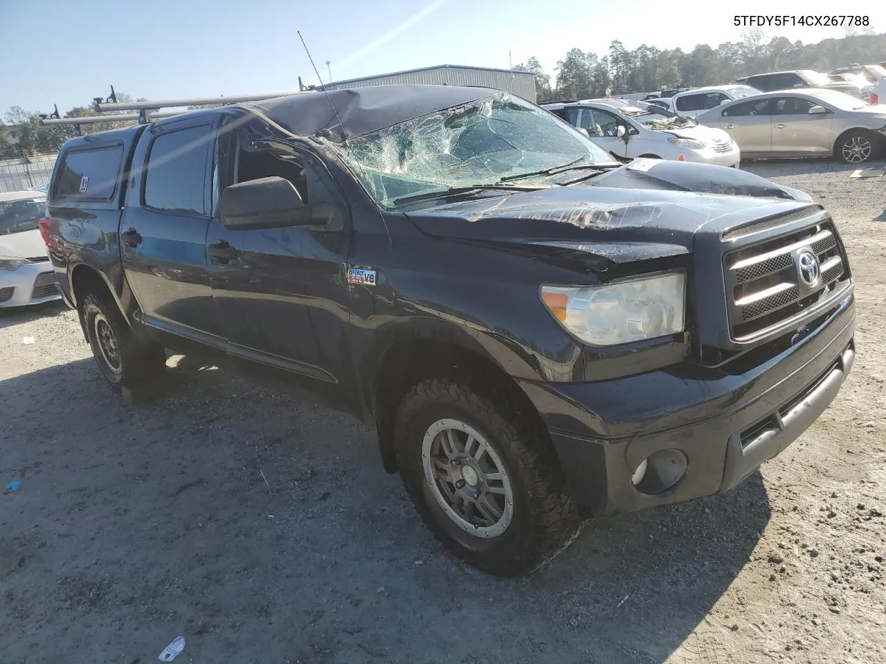 2012 Toyota Tundra Crewmax Sr5 VIN: 5TFDY5F14CX267788 Lot: 74379304