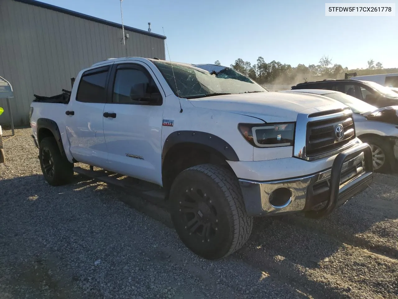 5TFDW5F17CX261778 2012 Toyota Tundra Crewmax Sr5