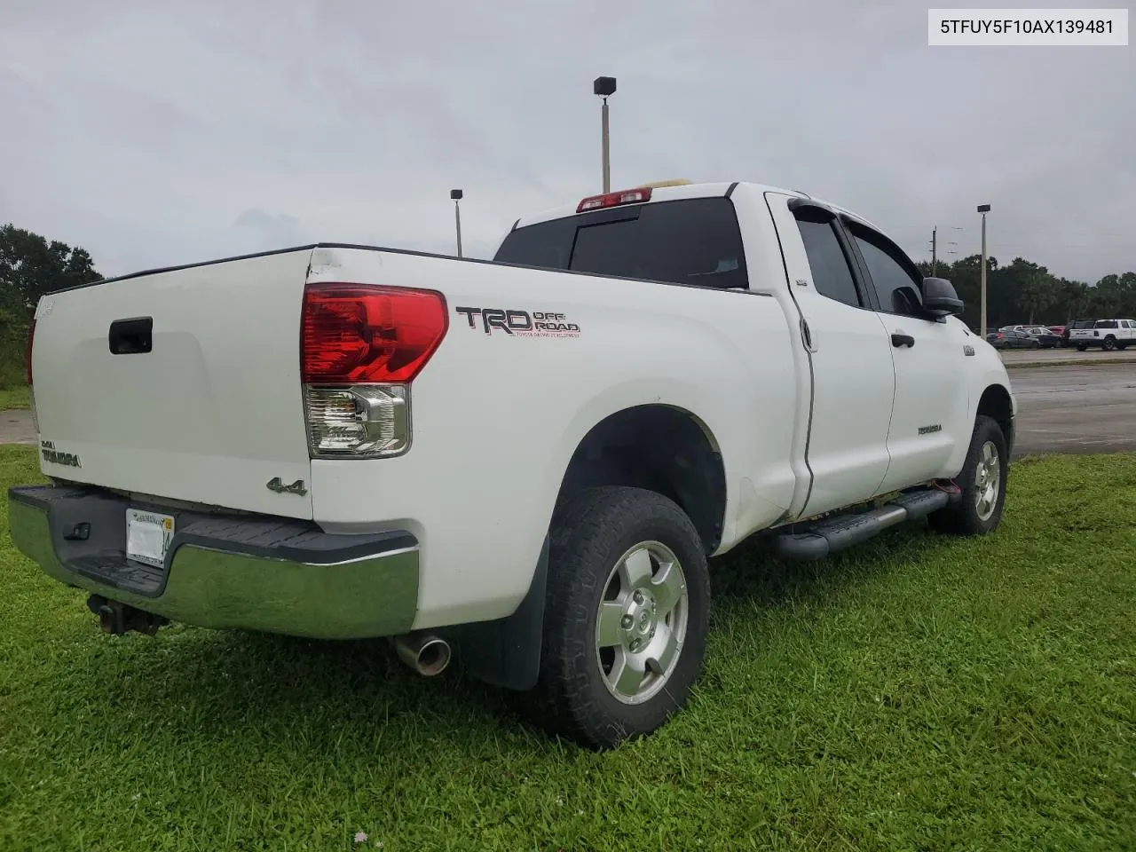 2012 Toyota Tundra Double Cab Sr5 VIN: 5TFUY5F10AX139481 Lot: 74586424