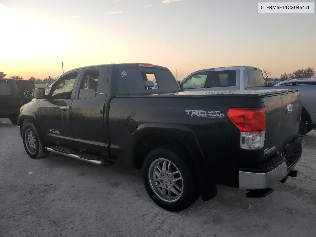 2012 Toyota Tundra Double Cab Sr5 VIN: 5TFRM5F11CX045470 Lot: 74655014