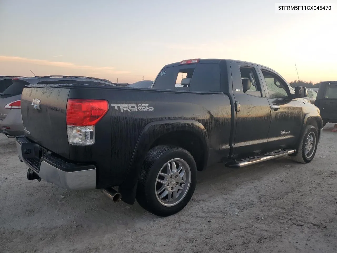 2012 Toyota Tundra Double Cab Sr5 VIN: 5TFRM5F11CX045470 Lot: 74655014