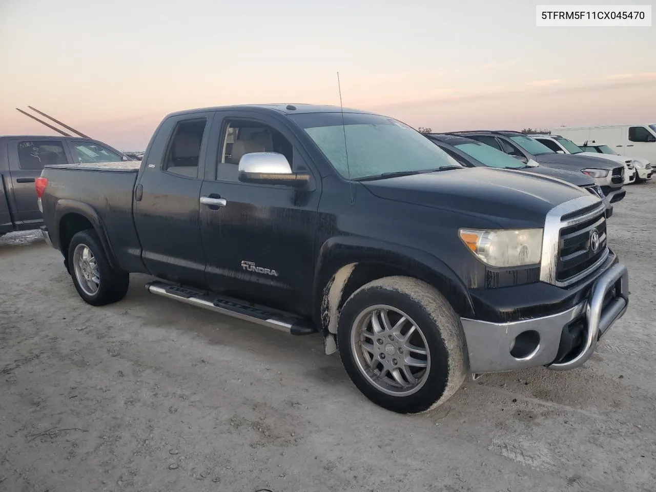 2012 Toyota Tundra Double Cab Sr5 VIN: 5TFRM5F11CX045470 Lot: 74655014