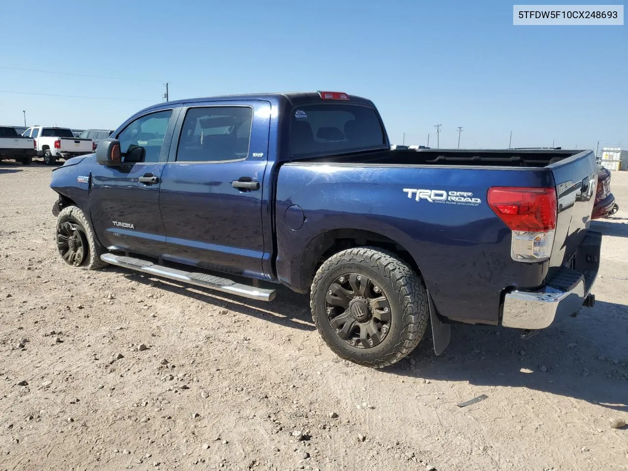 5TFDW5F10CX248693 2012 Toyota Tundra Crewmax Sr5