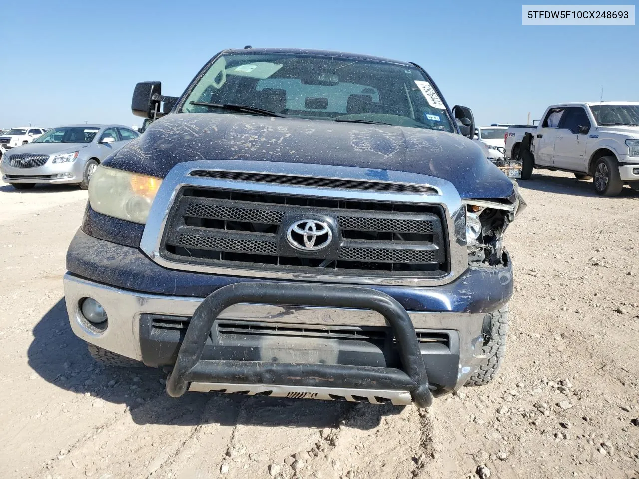 5TFDW5F10CX248693 2012 Toyota Tundra Crewmax Sr5