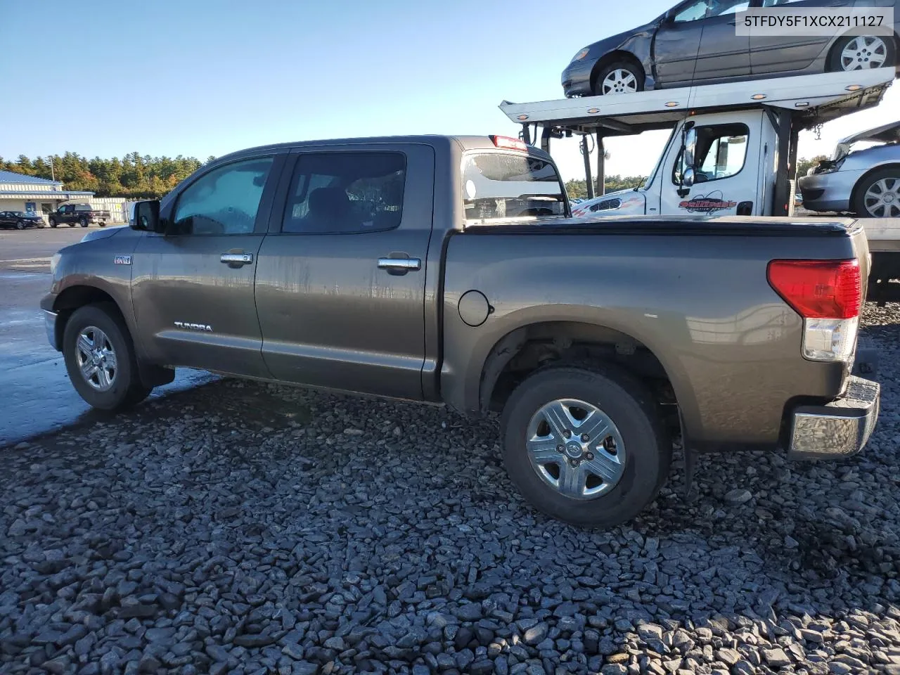 2012 Toyota Tundra Crewmax Sr5 VIN: 5TFDY5F1XCX211127 Lot: 74987674