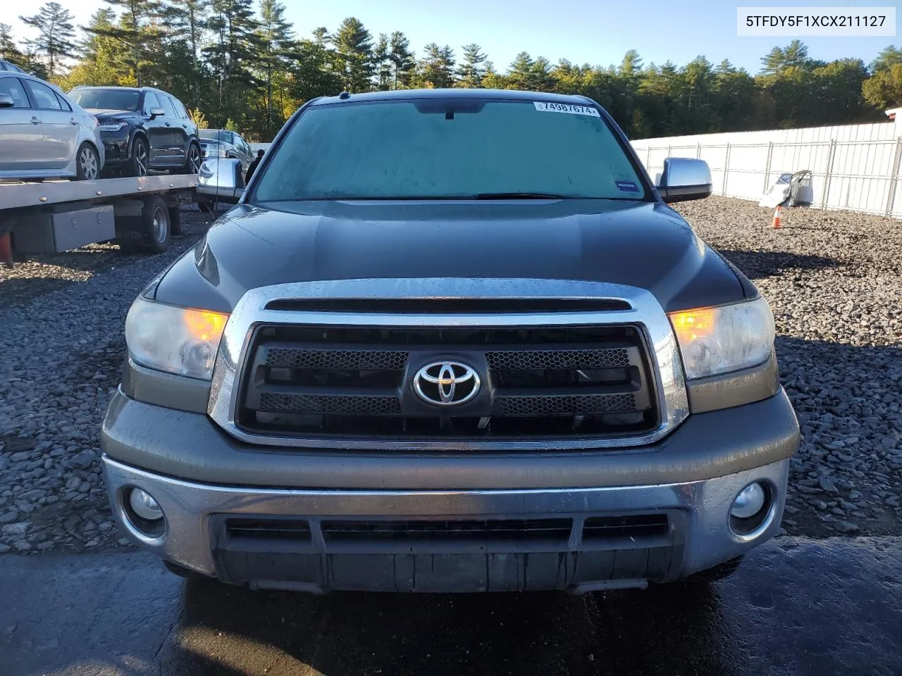 5TFDY5F1XCX211127 2012 Toyota Tundra Crewmax Sr5