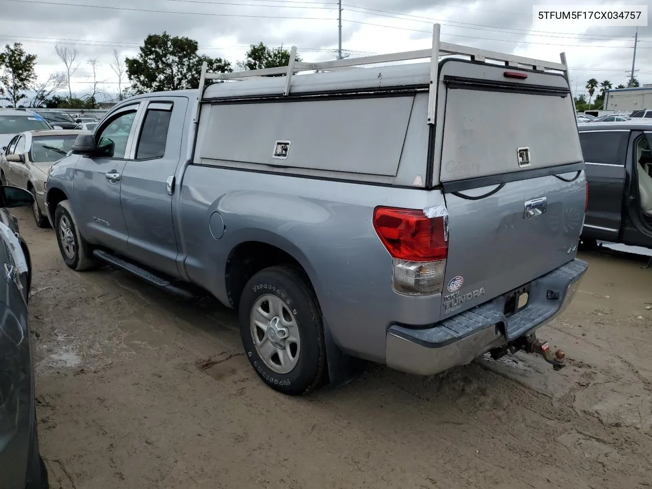 2012 Toyota Tundra Double Cab Sr5 VIN: 5TFUM5F17CX034757 Lot: 75076254