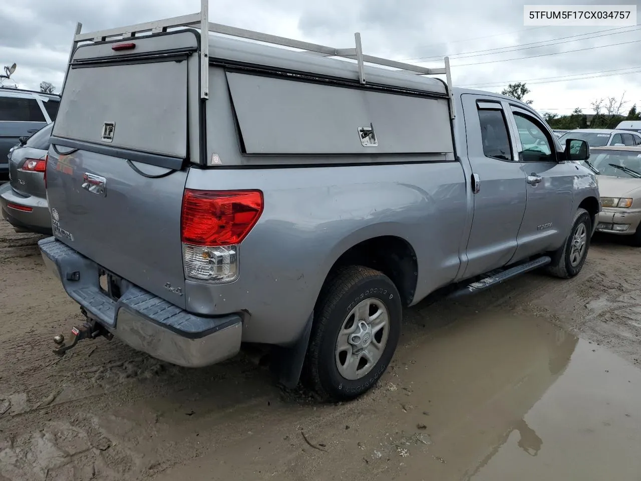 2012 Toyota Tundra Double Cab Sr5 VIN: 5TFUM5F17CX034757 Lot: 75076254