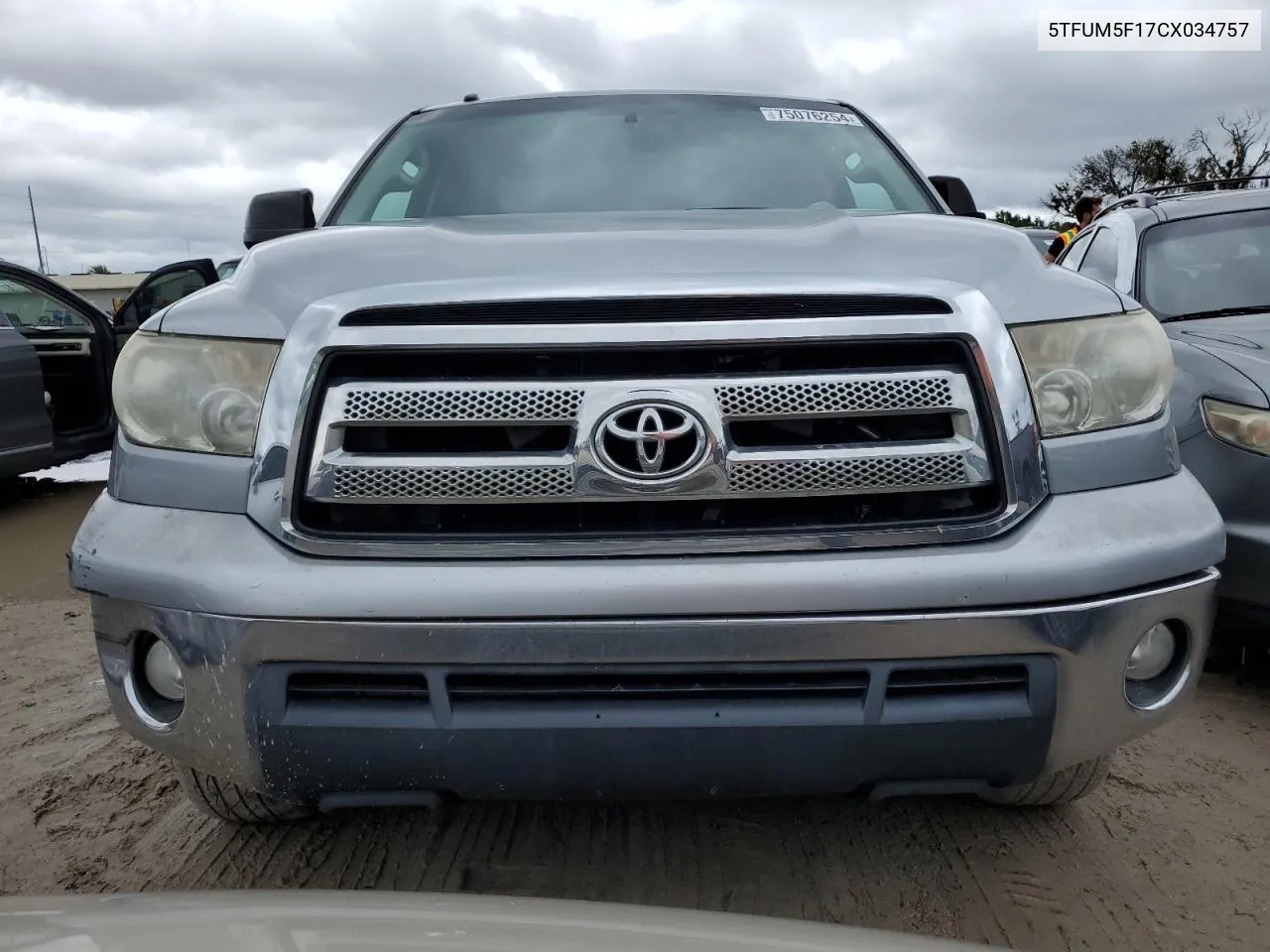 2012 Toyota Tundra Double Cab Sr5 VIN: 5TFUM5F17CX034757 Lot: 75076254