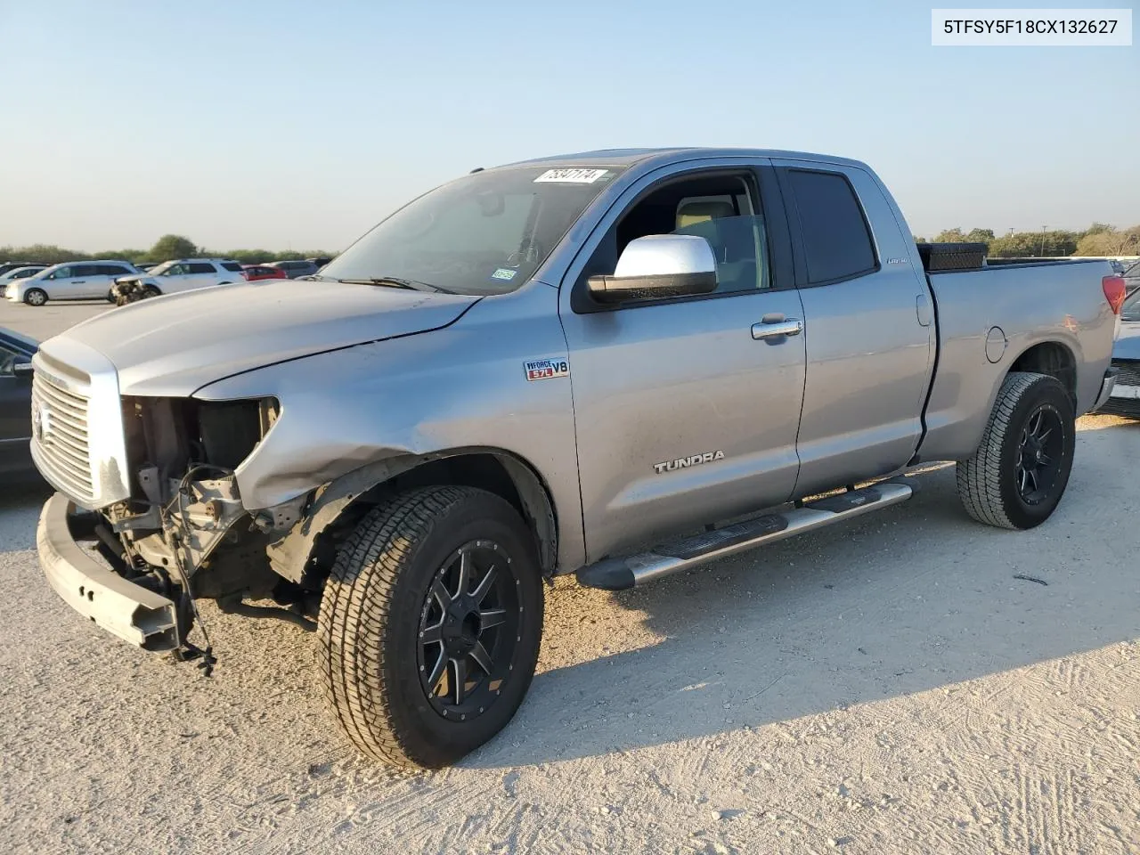 2012 Toyota Tundra Double Cab Limited VIN: 5TFSY5F18CX132627 Lot: 75347174