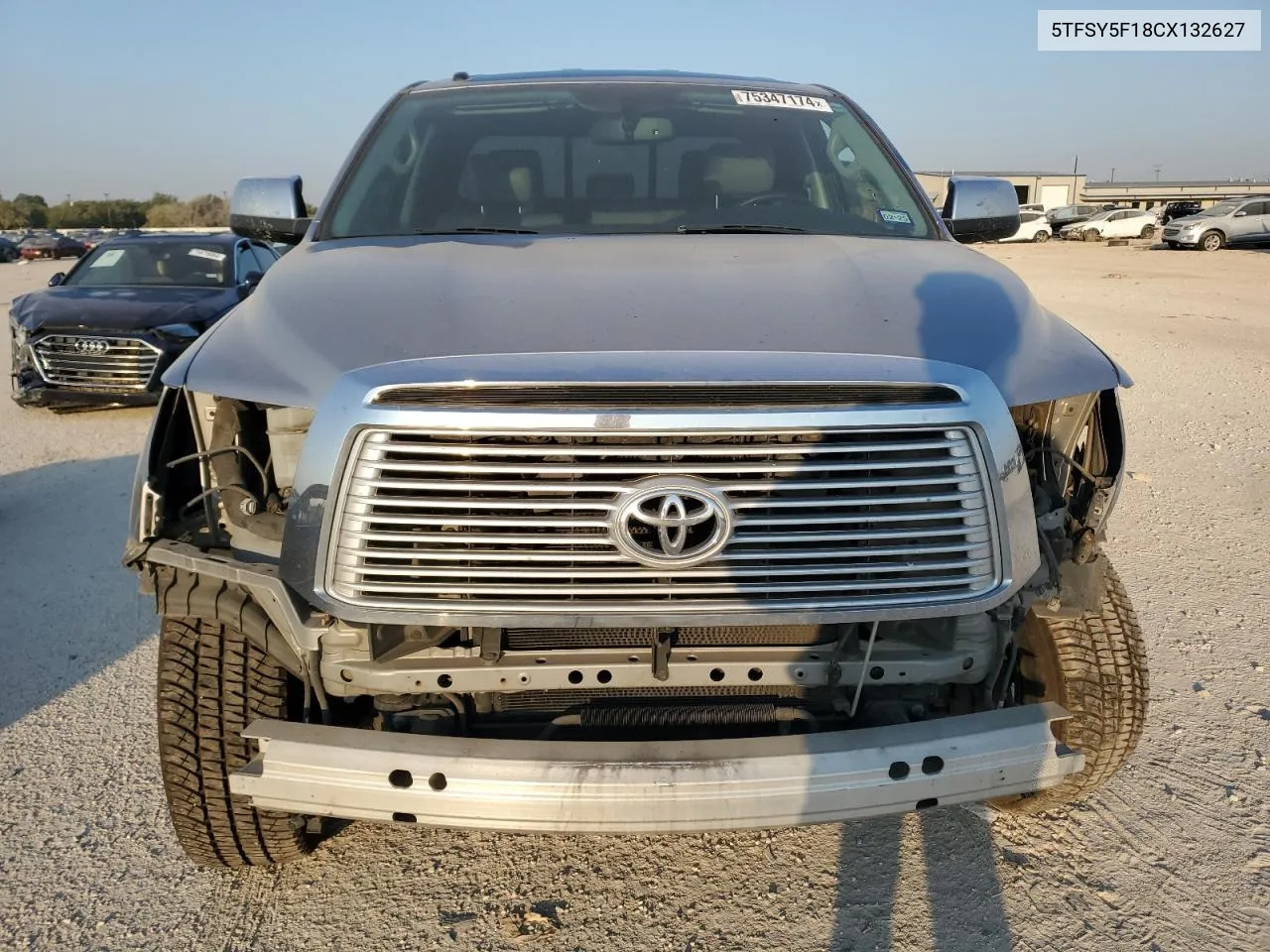 2012 Toyota Tundra Double Cab Limited VIN: 5TFSY5F18CX132627 Lot: 75347174