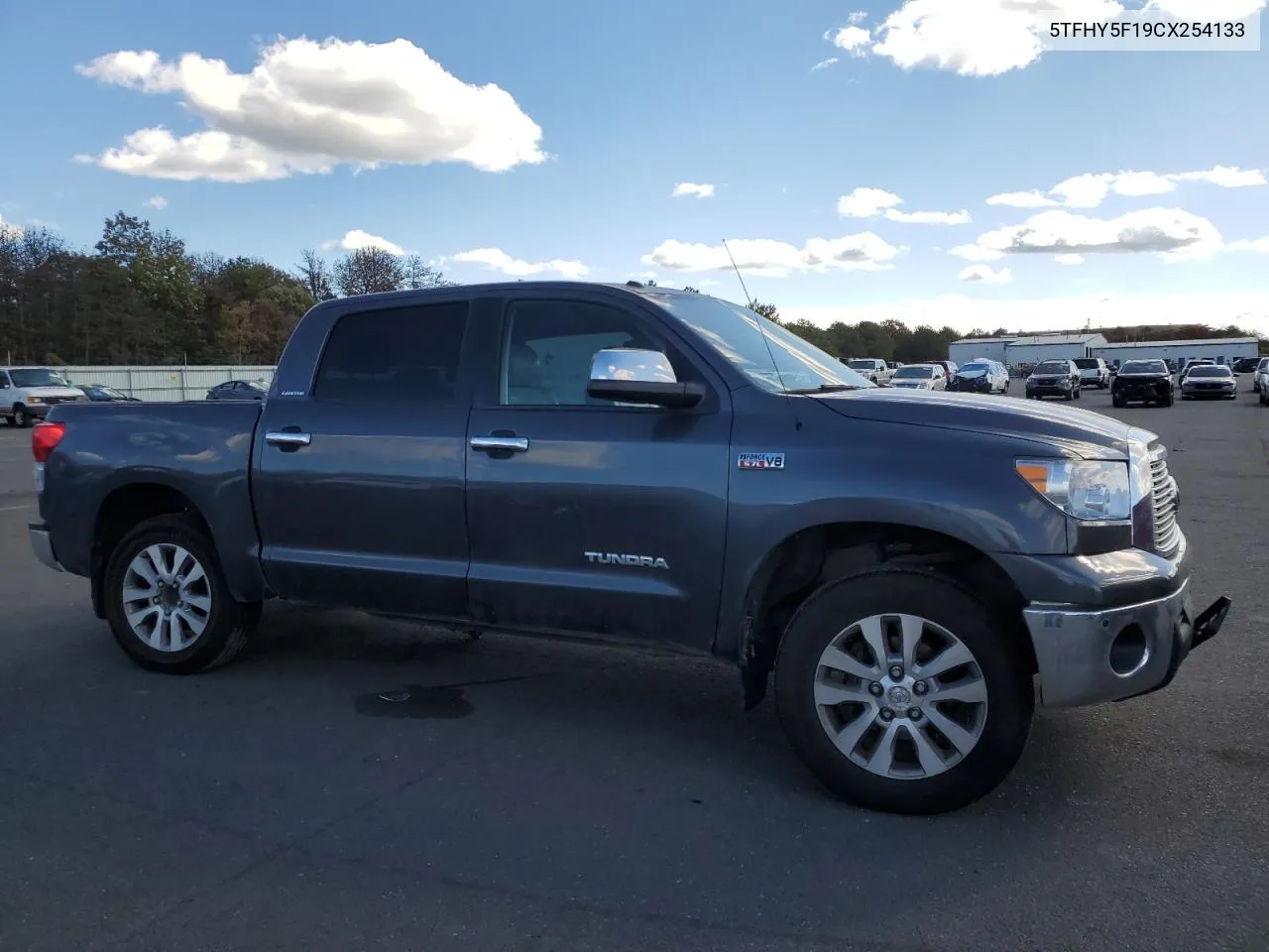 2012 Toyota Tundra Crewmax Limited VIN: 5TFHY5F19CX254133 Lot: 75684274