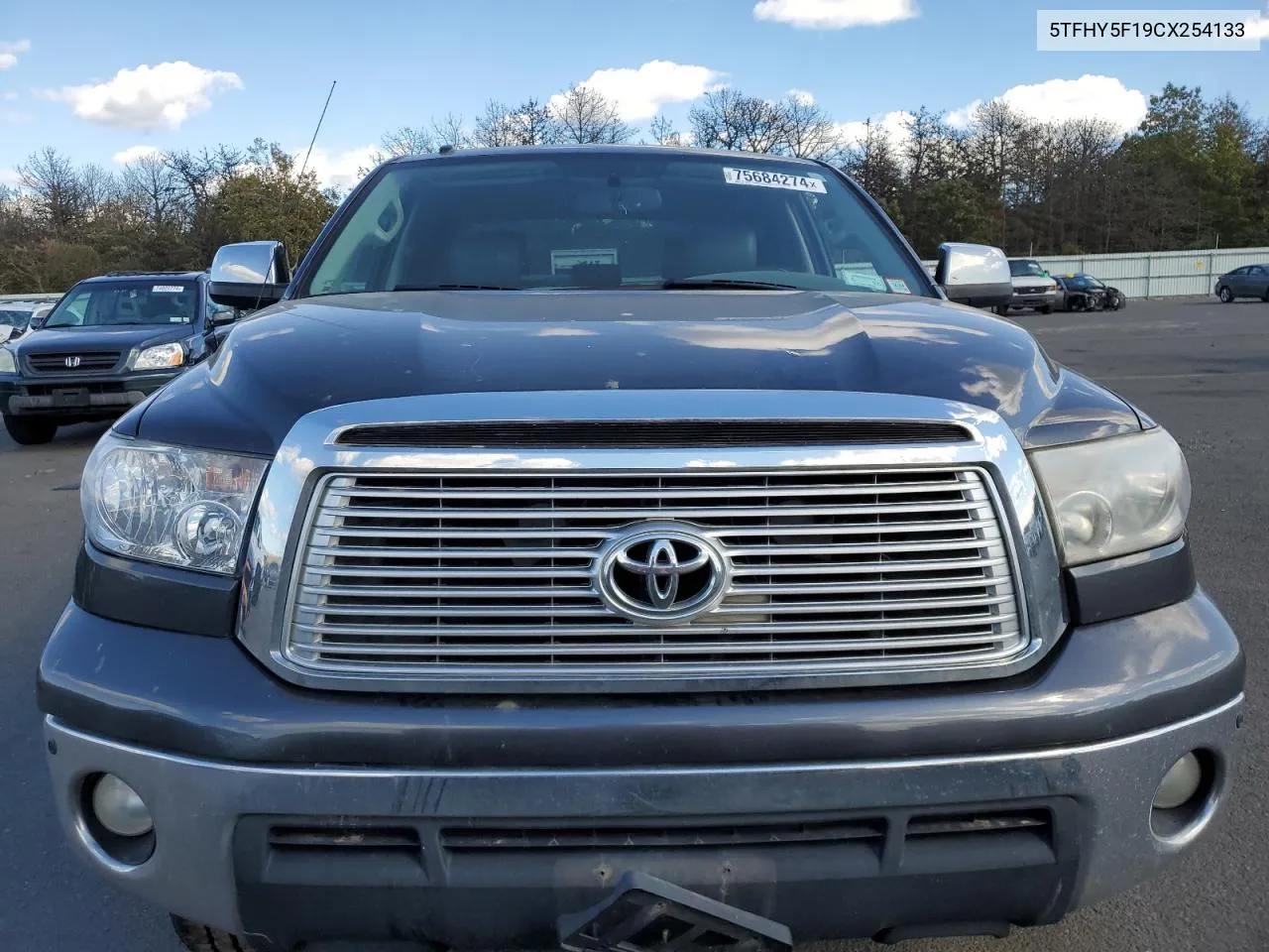 2012 Toyota Tundra Crewmax Limited VIN: 5TFHY5F19CX254133 Lot: 75684274