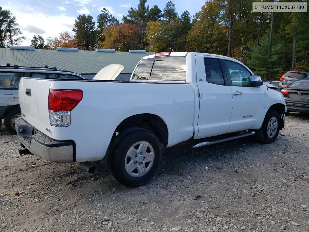 2012 Toyota Tundra Double Cab Sr5 VIN: 5TFUM5F14CX037180 Lot: 75797174