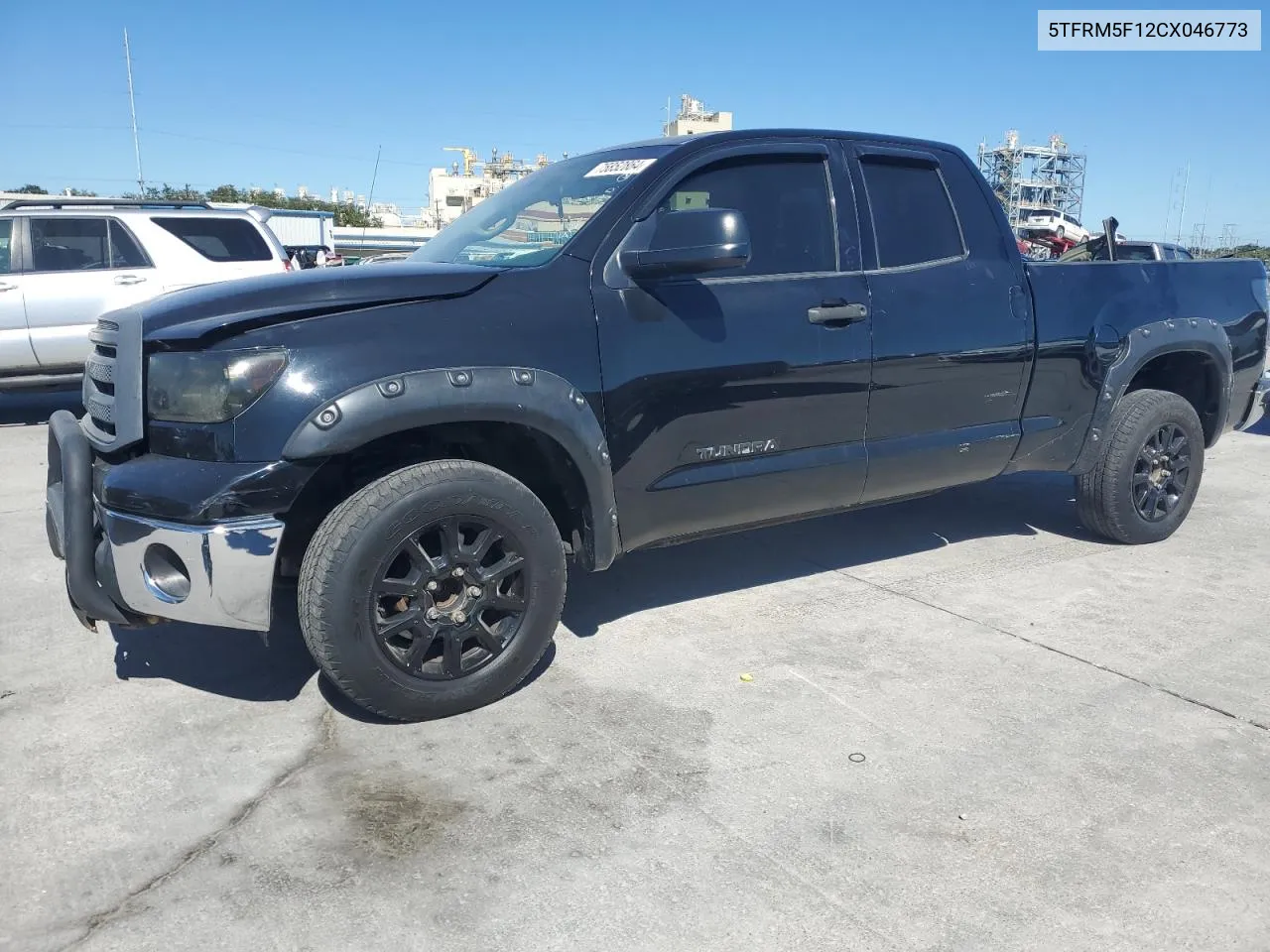 2012 Toyota Tundra Double Cab Sr5 VIN: 5TFRM5F12CX046773 Lot: 75852864