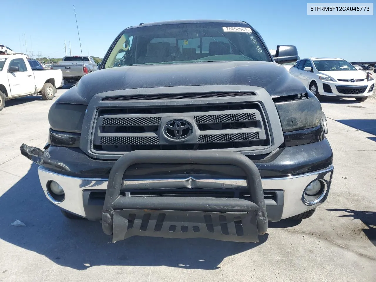 2012 Toyota Tundra Double Cab Sr5 VIN: 5TFRM5F12CX046773 Lot: 75852864