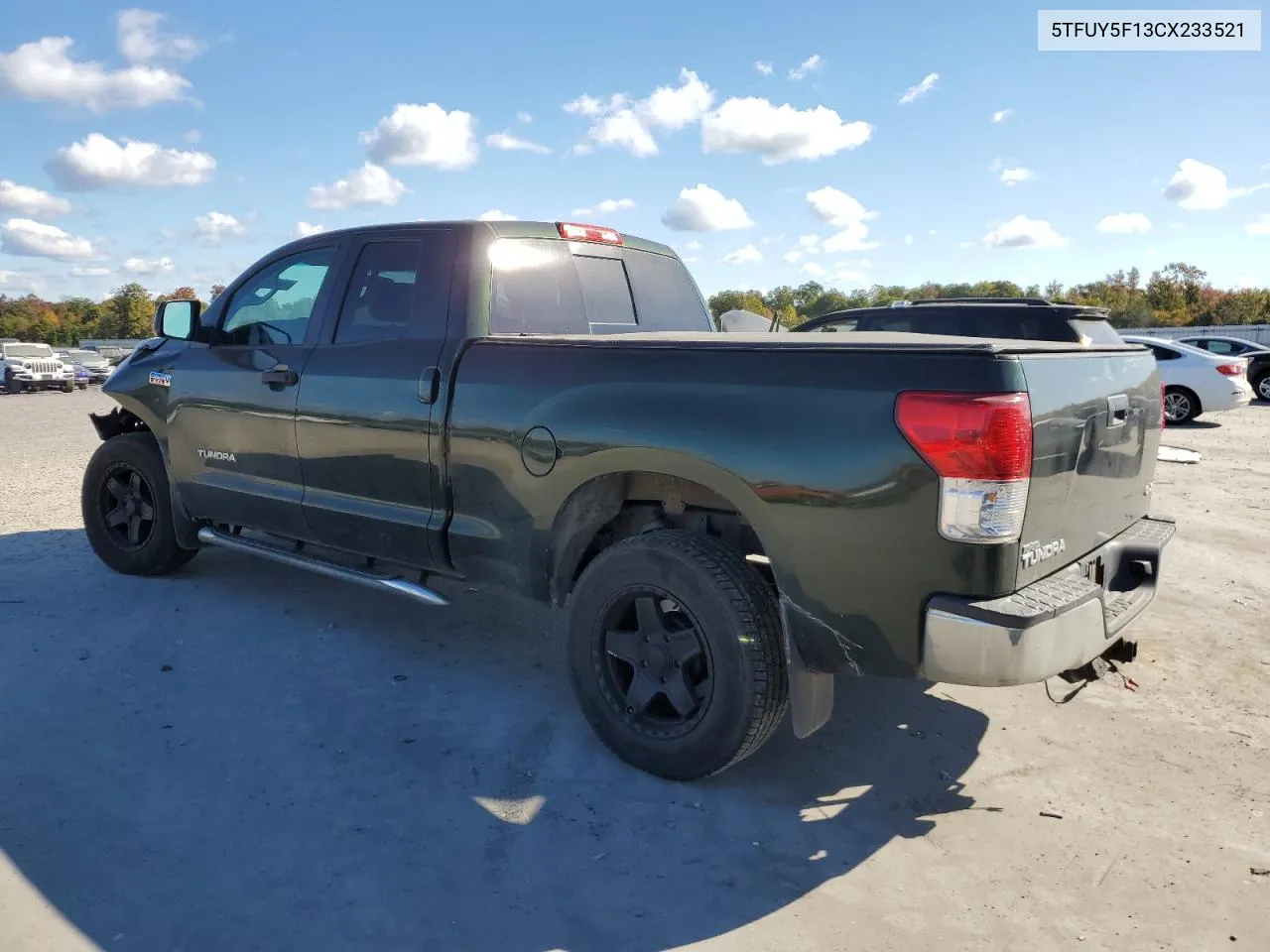 2012 Toyota Tundra Double Cab Sr5 VIN: 5TFUY5F13CX233521 Lot: 76442484