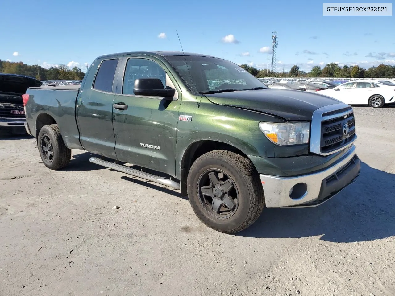 2012 Toyota Tundra Double Cab Sr5 VIN: 5TFUY5F13CX233521 Lot: 76442484