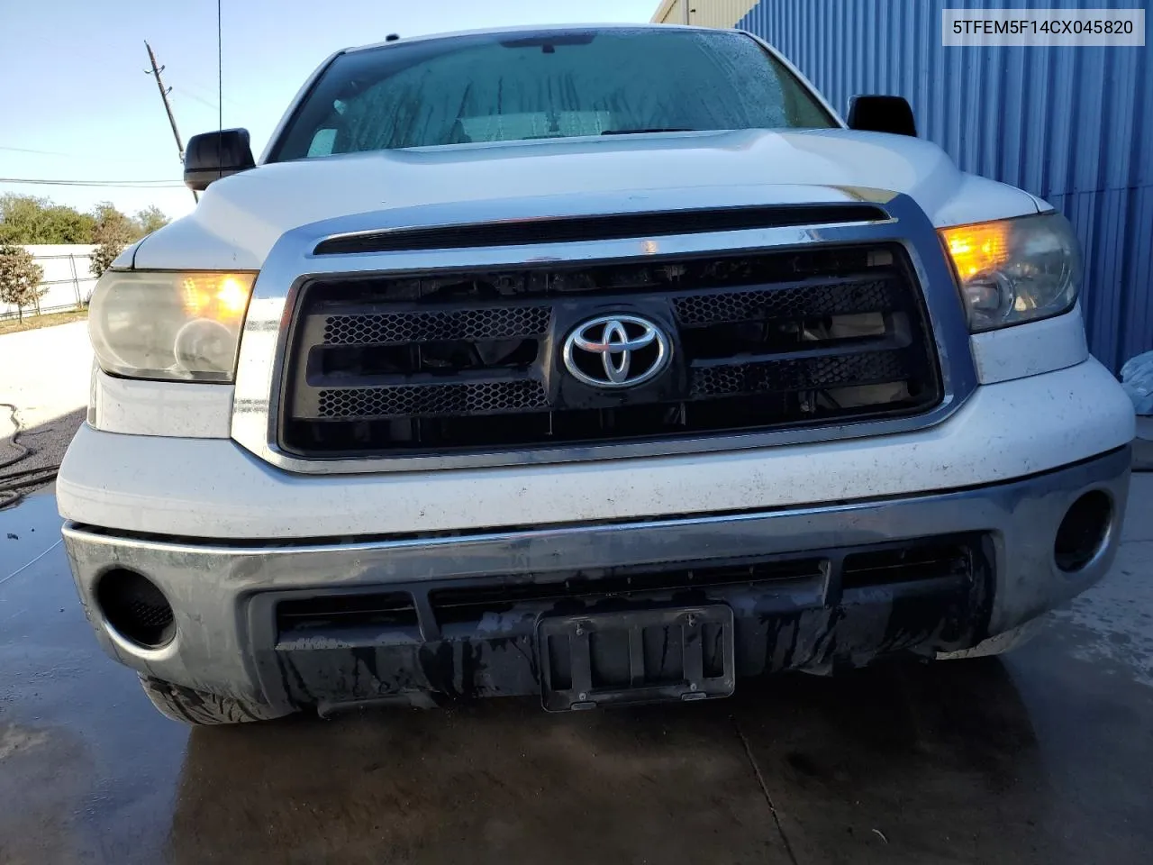 2012 Toyota Tundra Crewmax Sr5 VIN: 5TFEM5F14CX045820 Lot: 76803564