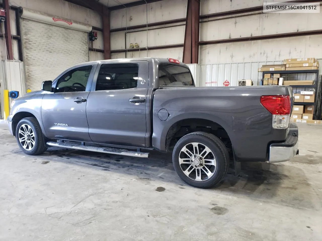 2012 Toyota Tundra Crewmax Sr5 VIN: 5TFEM5F16CX041512 Lot: 76906404