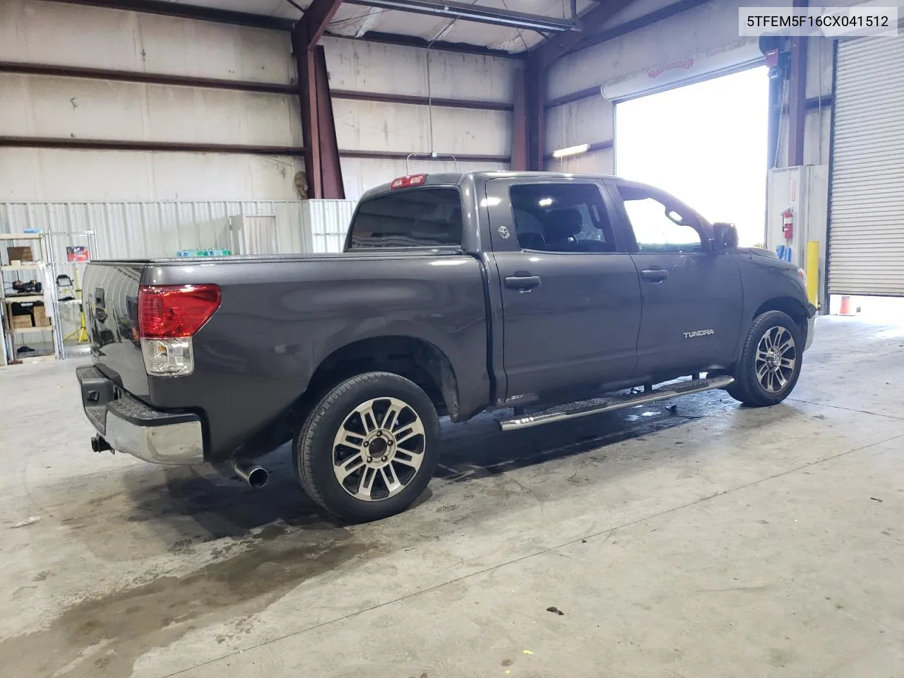 2012 Toyota Tundra Crewmax Sr5 VIN: 5TFEM5F16CX041512 Lot: 76906404