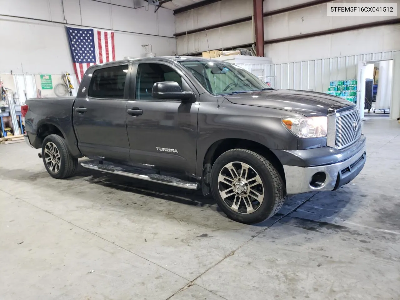 2012 Toyota Tundra Crewmax Sr5 VIN: 5TFEM5F16CX041512 Lot: 76906404