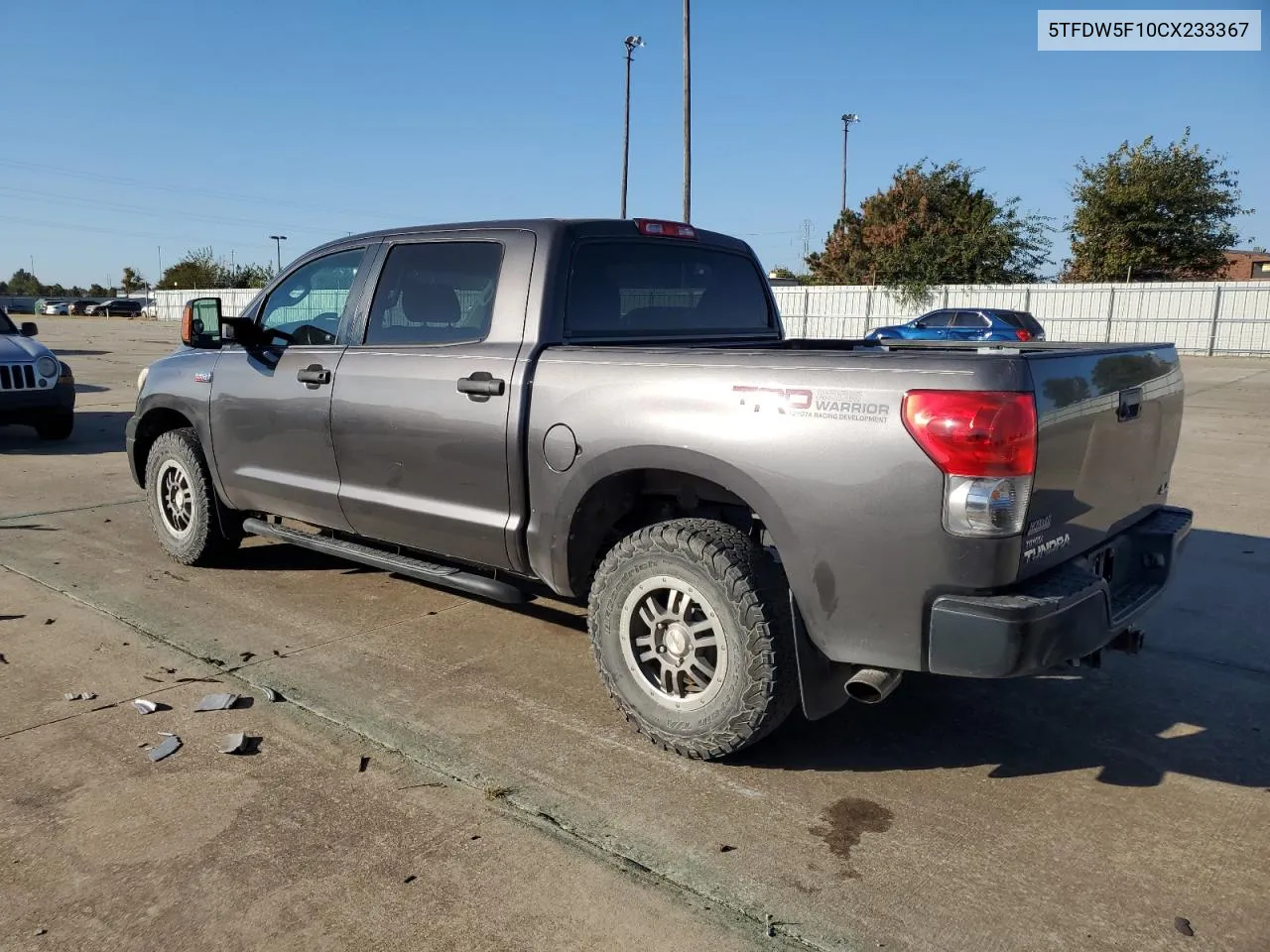 2012 Toyota Tundra Crewmax Sr5 VIN: 5TFDW5F10CX233367 Lot: 77144064