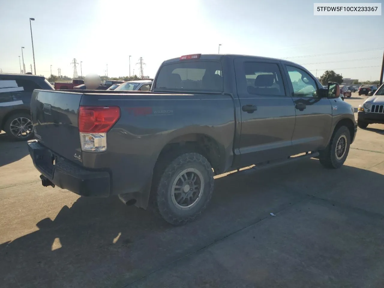 2012 Toyota Tundra Crewmax Sr5 VIN: 5TFDW5F10CX233367 Lot: 77144064