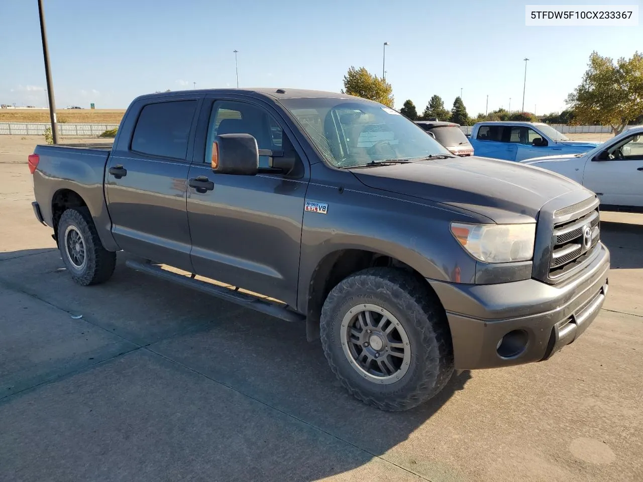 2012 Toyota Tundra Crewmax Sr5 VIN: 5TFDW5F10CX233367 Lot: 77144064