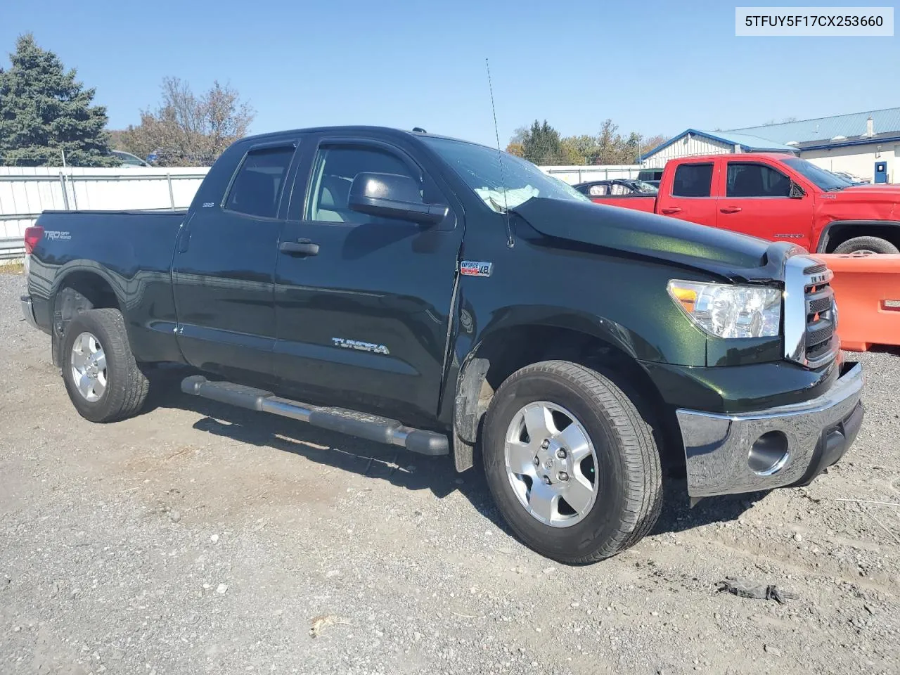 2012 Toyota Tundra Double Cab Sr5 VIN: 5TFUY5F17CX253660 Lot: 77193074