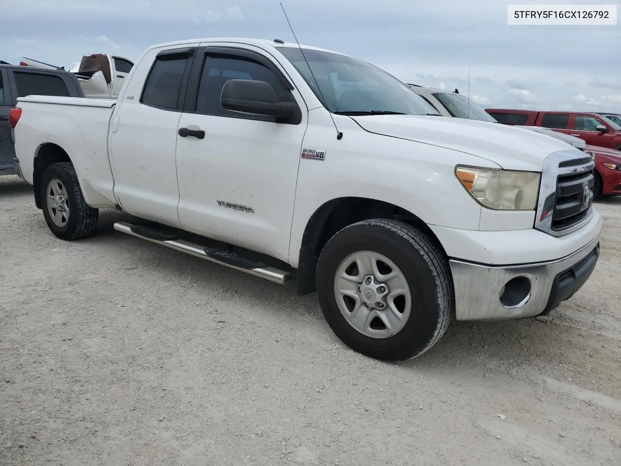 2012 Toyota Tundra Double Cab Sr5 VIN: 5TFRY5F16CX126792 Lot: 78086954