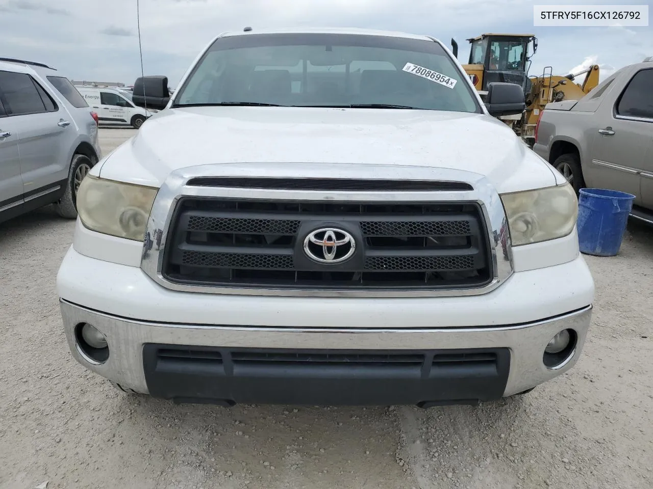 2012 Toyota Tundra Double Cab Sr5 VIN: 5TFRY5F16CX126792 Lot: 78086954