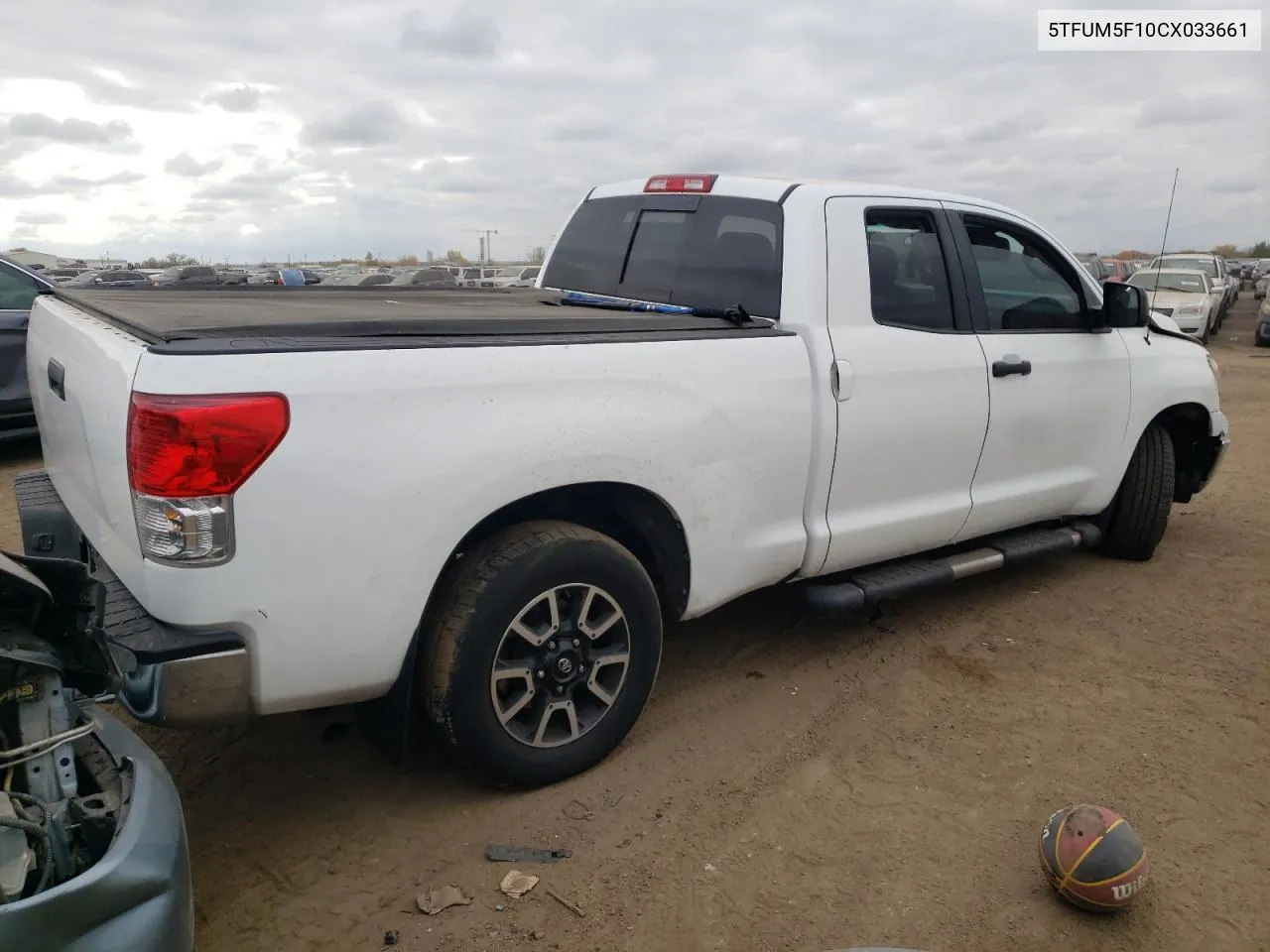 2012 Toyota Tundra Double Cab Sr5 VIN: 5TFUM5F10CX033661 Lot: 78096324