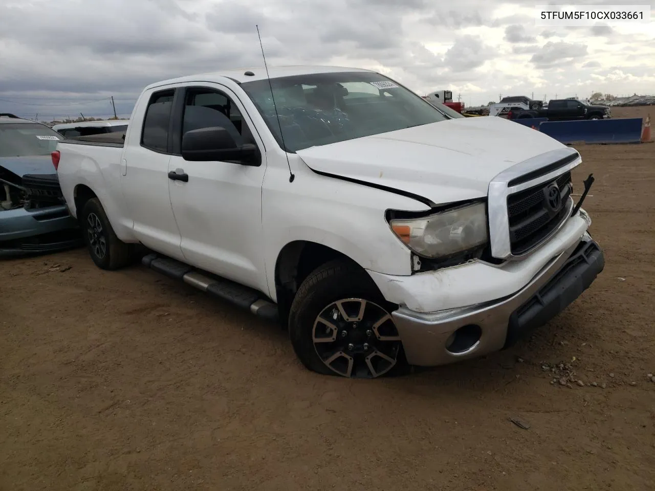 2012 Toyota Tundra Double Cab Sr5 VIN: 5TFUM5F10CX033661 Lot: 78096324