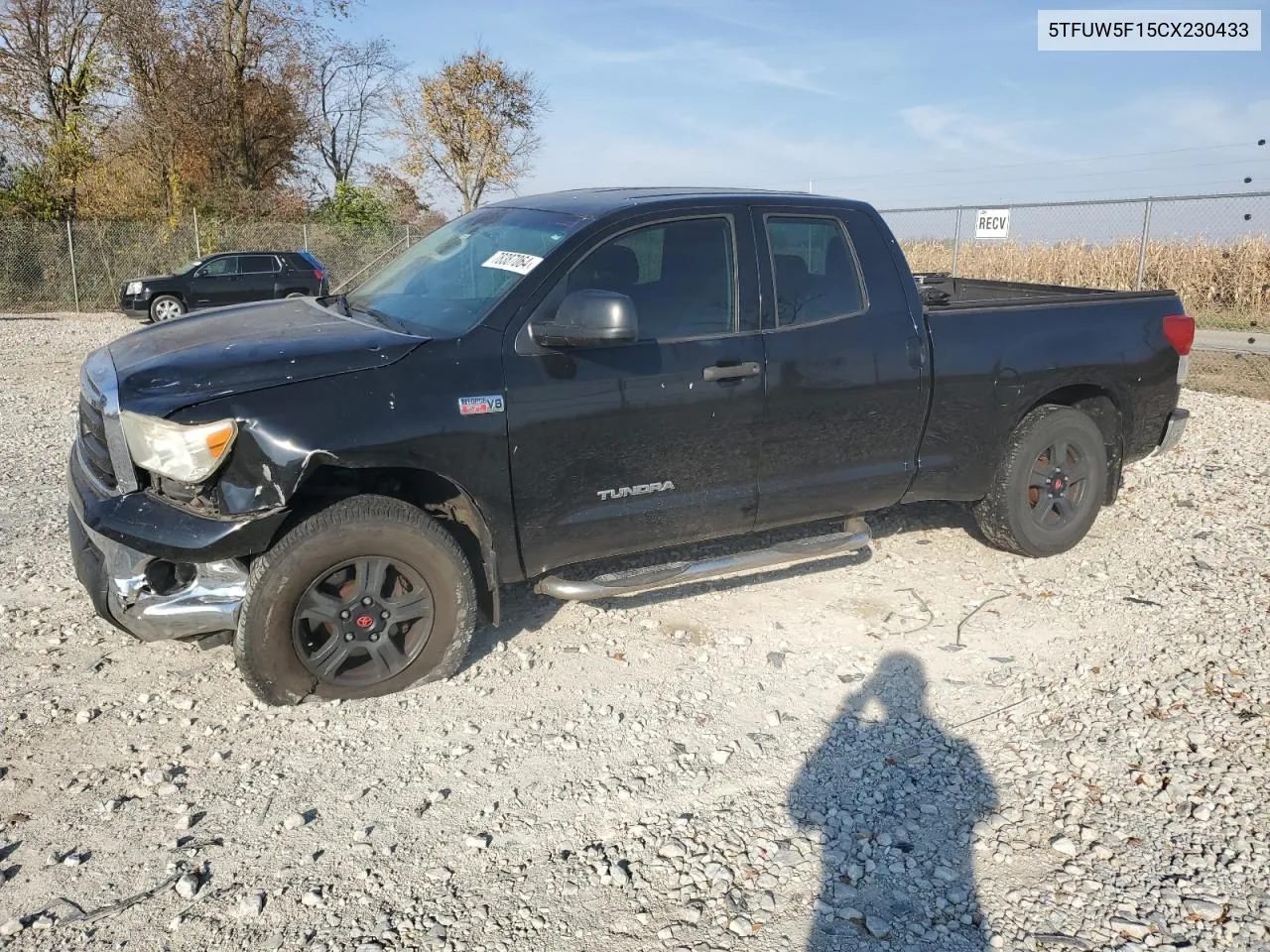 5TFUW5F15CX230433 2012 Toyota Tundra Double Cab Sr5