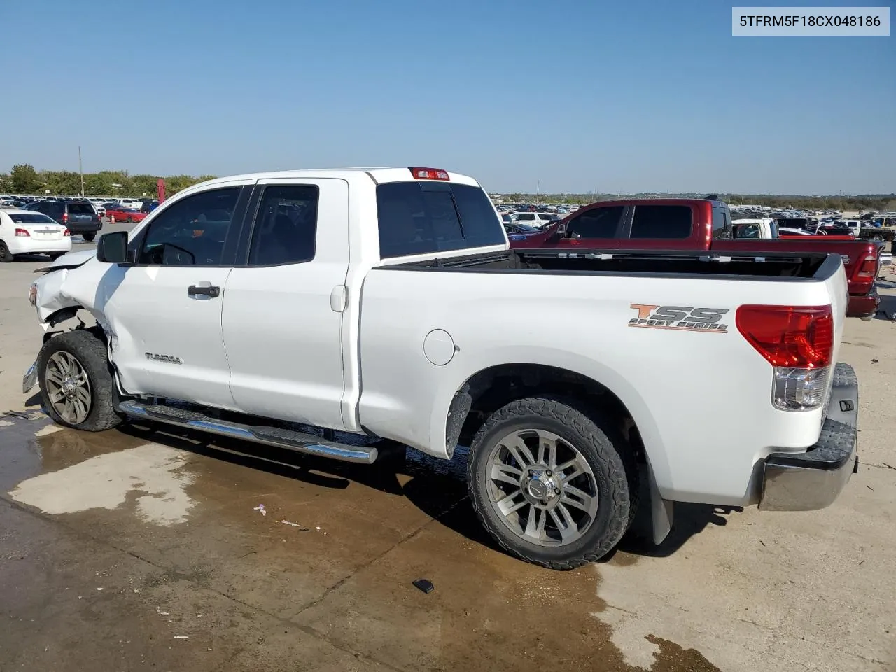 2012 Toyota Tundra Double Cab Sr5 VIN: 5TFRM5F18CX048186 Lot: 78550814