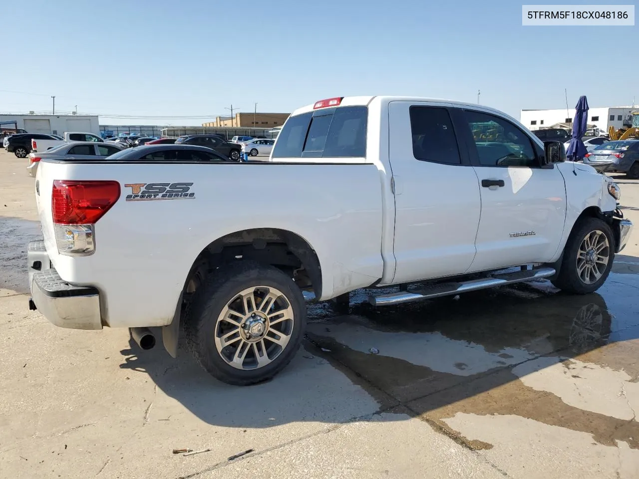 2012 Toyota Tundra Double Cab Sr5 VIN: 5TFRM5F18CX048186 Lot: 78550814