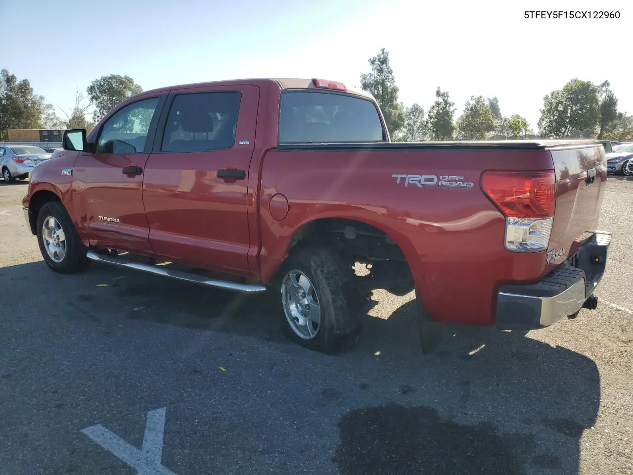 2012 Toyota Tundra Crewmax Sr5 VIN: 5TFEY5F15CX122960 Lot: 78649934