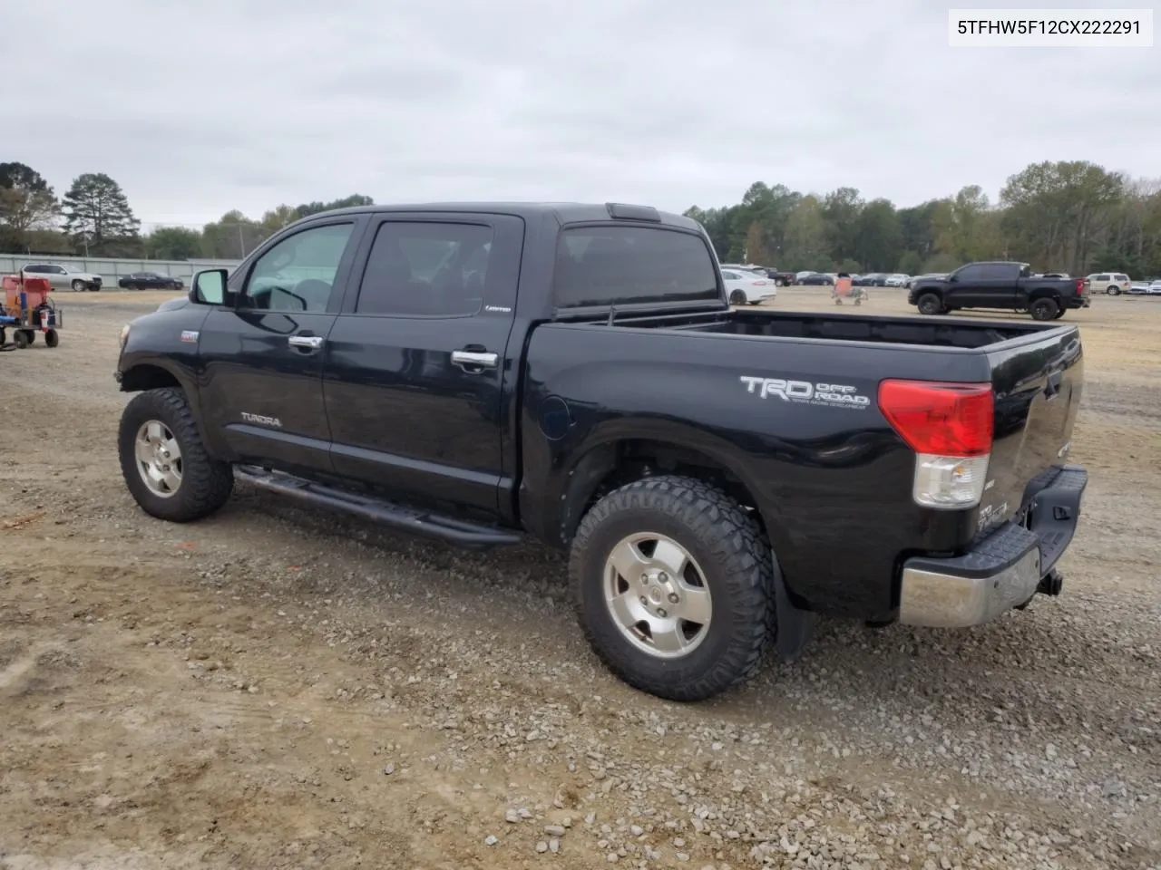 2012 Toyota Tundra Crewmax Limited VIN: 5TFHW5F12CX222291 Lot: 78809704