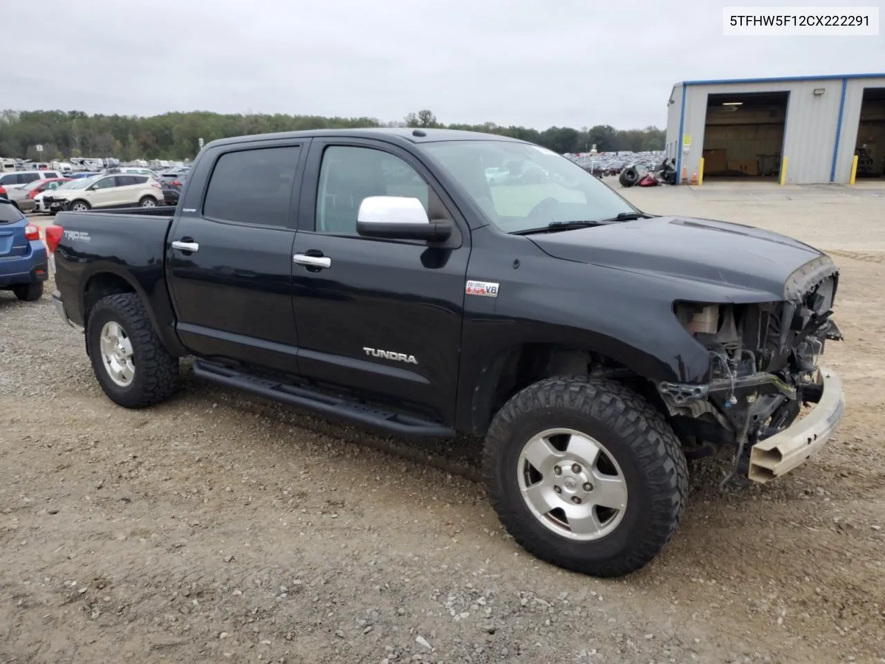 2012 Toyota Tundra Crewmax Limited VIN: 5TFHW5F12CX222291 Lot: 78809704