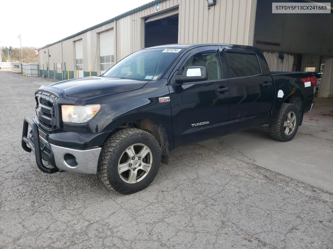 2012 Toyota Tundra Crewmax Sr5 VIN: 5TFDY5F13CX241683 Lot: 78818764