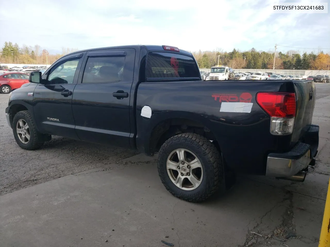 2012 Toyota Tundra Crewmax Sr5 VIN: 5TFDY5F13CX241683 Lot: 78818764