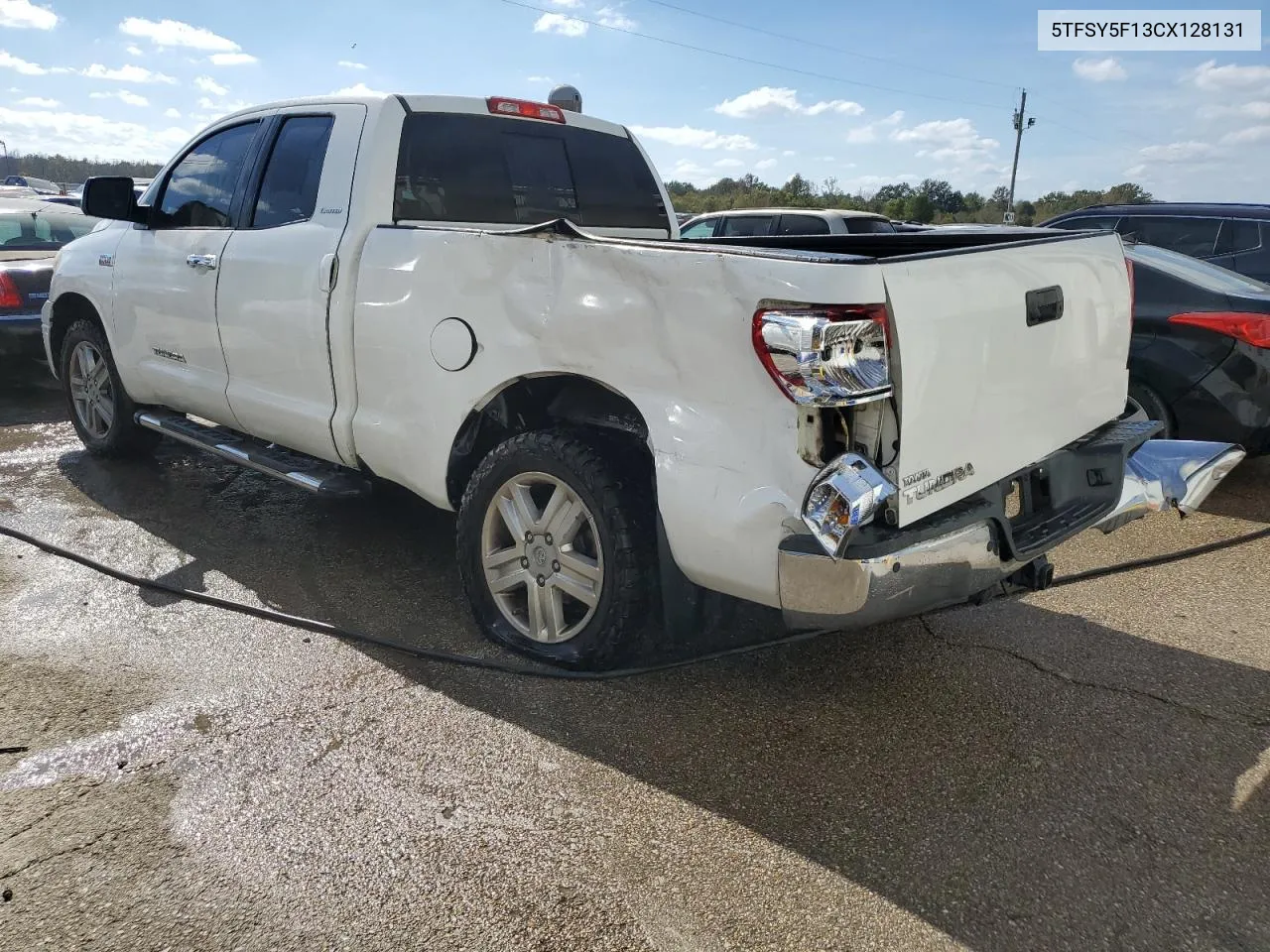 2012 Toyota Tundra Double Cab Limited VIN: 5TFSY5F13CX128131 Lot: 78947464