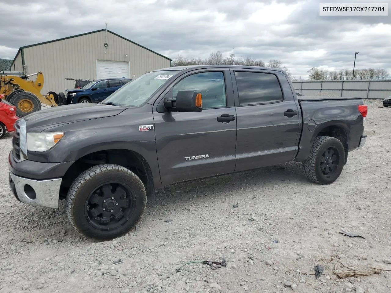 2012 Toyota Tundra Crewmax Sr5 VIN: 5TFDW5F17CX247704 Lot: 79007754