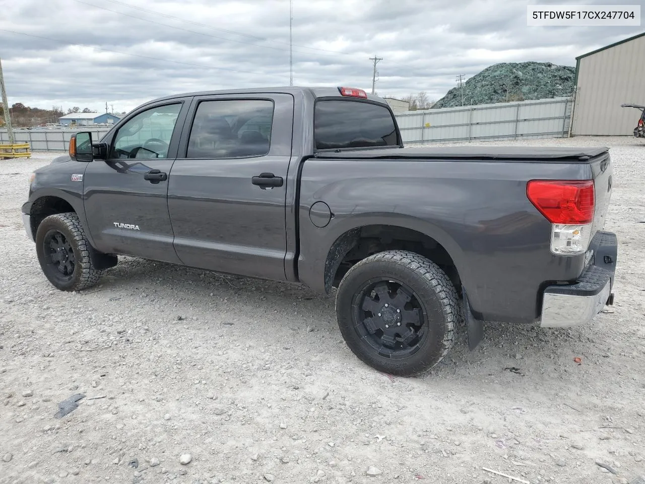 2012 Toyota Tundra Crewmax Sr5 VIN: 5TFDW5F17CX247704 Lot: 79007754