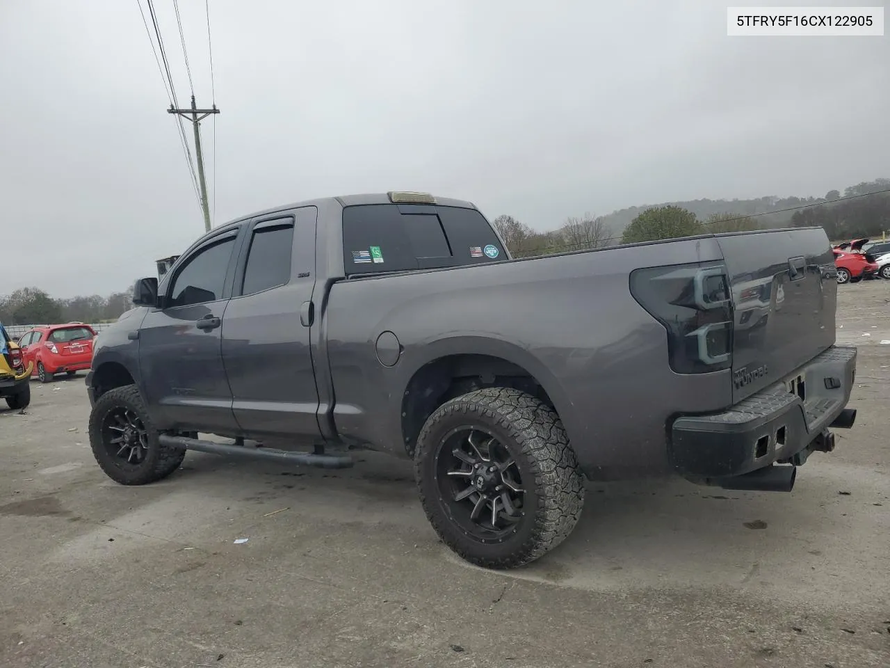 2012 Toyota Tundra Double Cab Sr5 VIN: 5TFRY5F16CX122905 Lot: 79659434