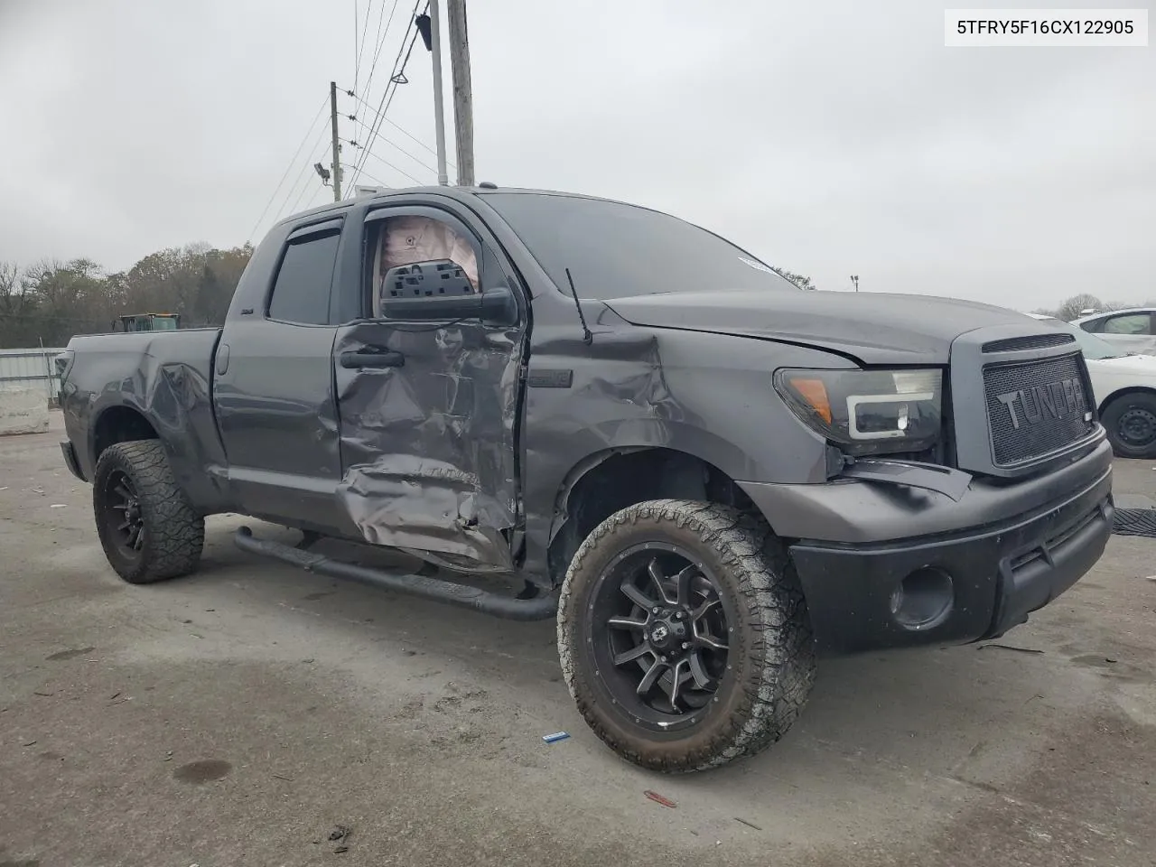 2012 Toyota Tundra Double Cab Sr5 VIN: 5TFRY5F16CX122905 Lot: 79659434